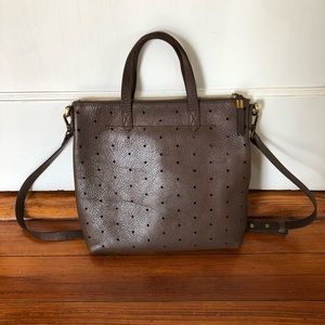 Madewell crossbody bag with zipper top